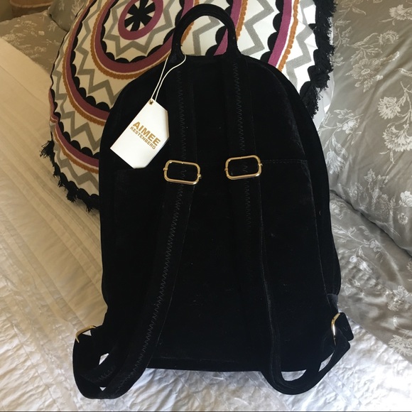 AIMEE KESTENBERG Woodside Velvet Backpack NEW BAG - Picture 3 of 8
